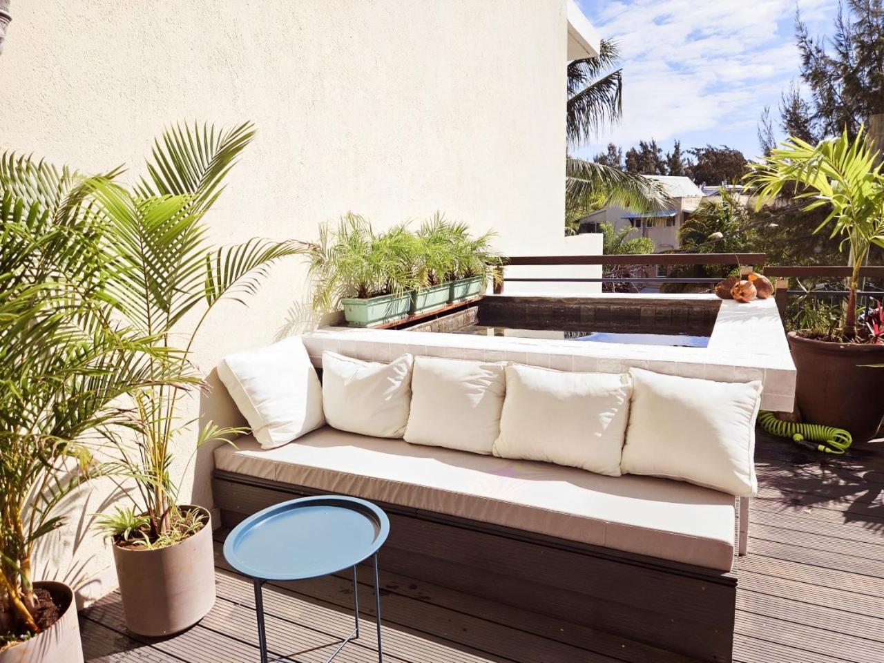 Seaside 3 Suites Penthouse With Pool Gym & Bbq Terrace Cap Malheureux Buitenkant foto